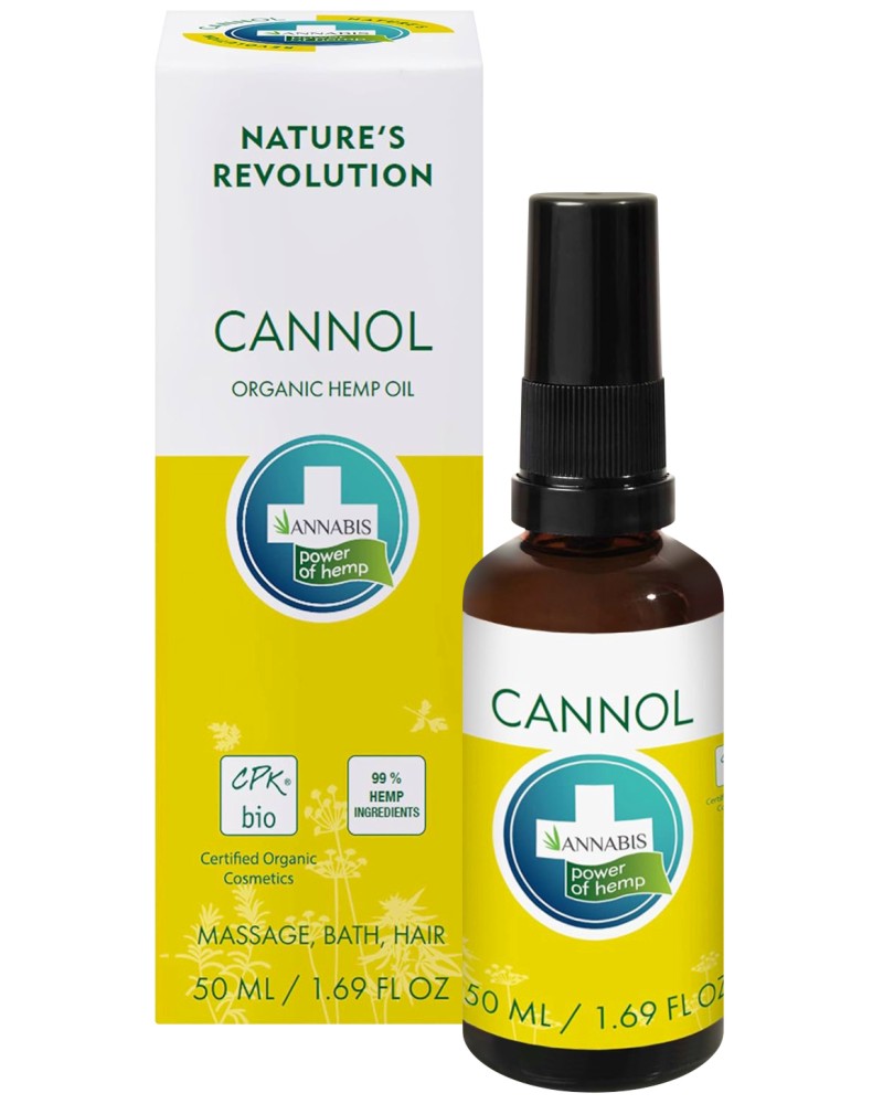 Annabis Cannol Organic Oil Annabis Cannol Organic Oil - Органично масло от коноп - масло