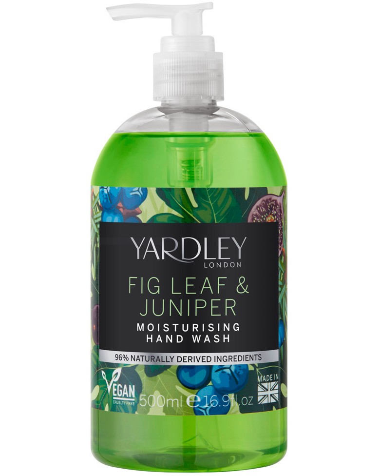 Yardley Fig Leaf & Juniper Mistursing Hand Wash -       - 