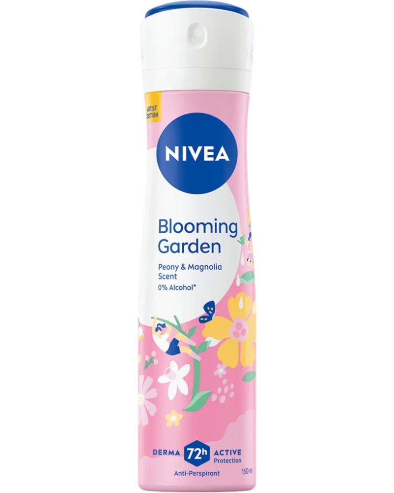 Nivea Artist Edition Blooming Garden Anti-Perspirant -        Artist Edition - 