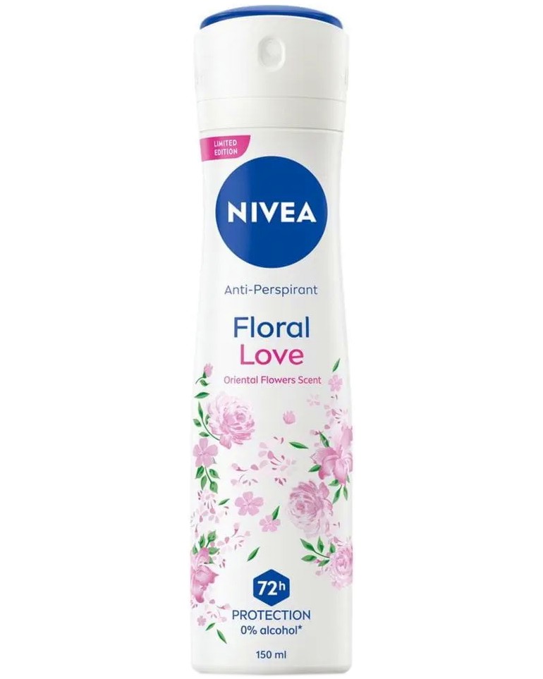 Nivea Floral Love Deodorant -        - 