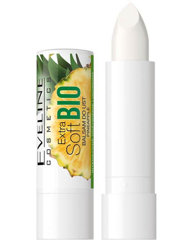 Eveline Extra Soft Pineapple Bio Lip Balm -          Extra Soft - 