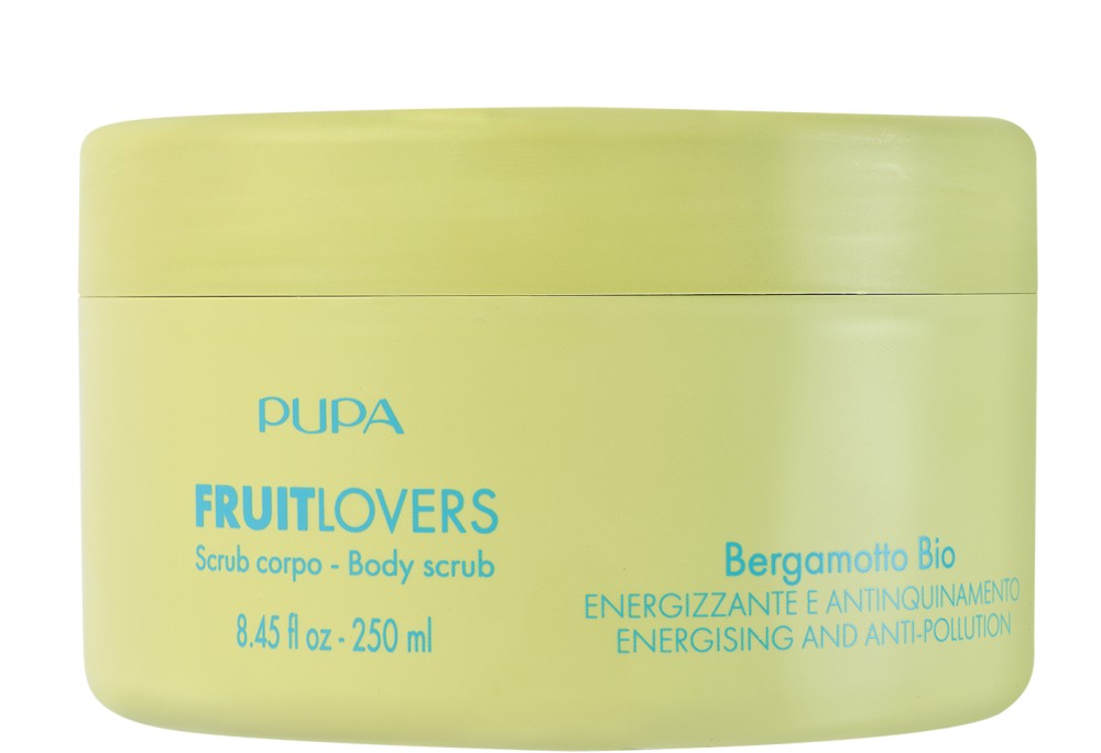 PUPA Milano Fruit Lovers Bergamot Bio Body Scrub - ����� �� ���� � ��� �������� �� ������� Fruit Lovers - �������
