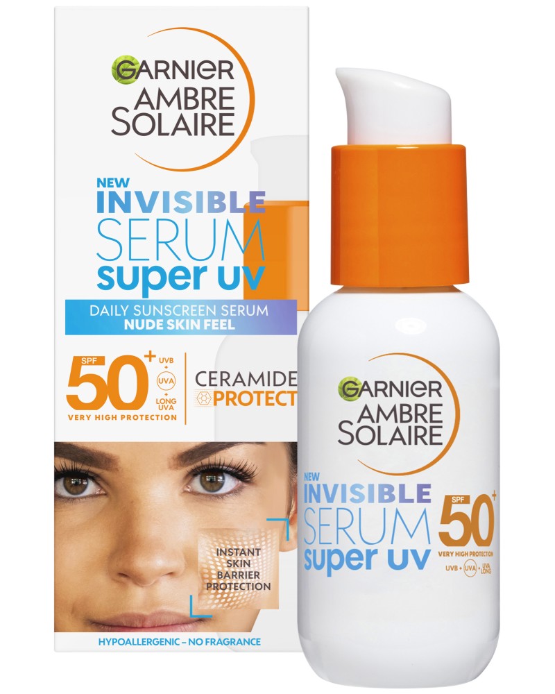Garnier Ambre Solaire Invisible Serum Super UV SPF 50+ -     - 