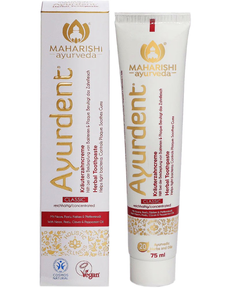 Maharishi Ayurveda Ayurdent Classic Herbal Toothpaste -      -   