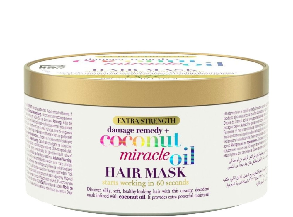 OGX Coconut Miracle Oil Hair Mask -         Coconut Miracle Oil - 