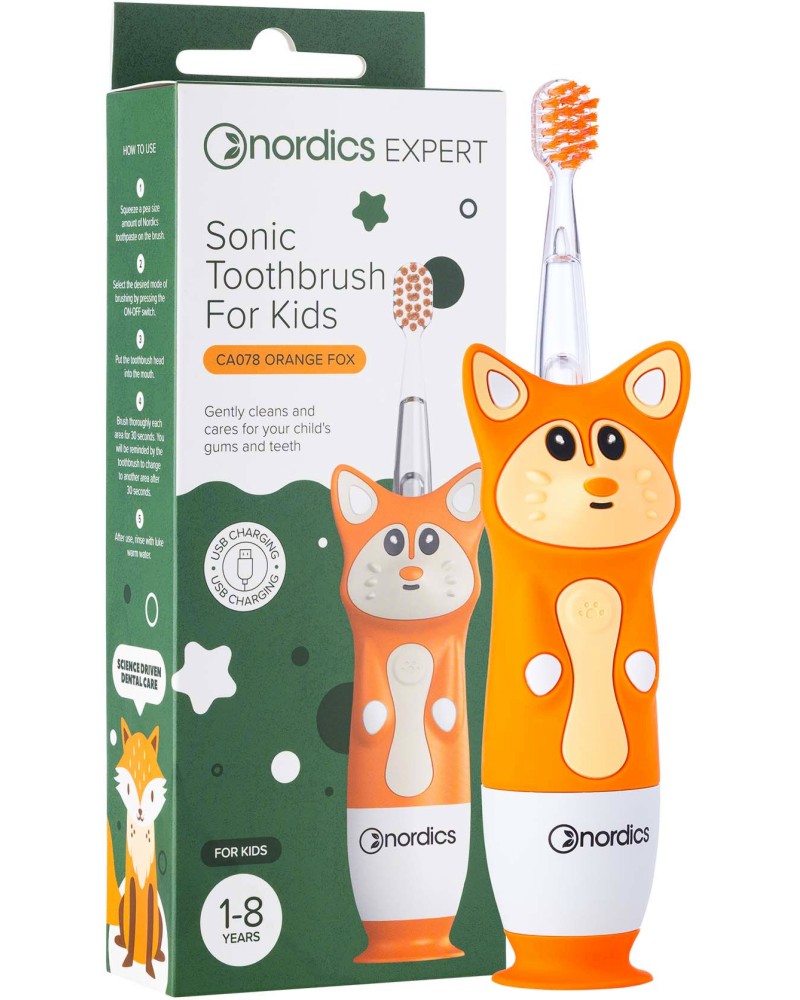 Nordics Expert Sonic Toothbrush For Kids CA078 - ������ ������������ ����� �� ���� - �����