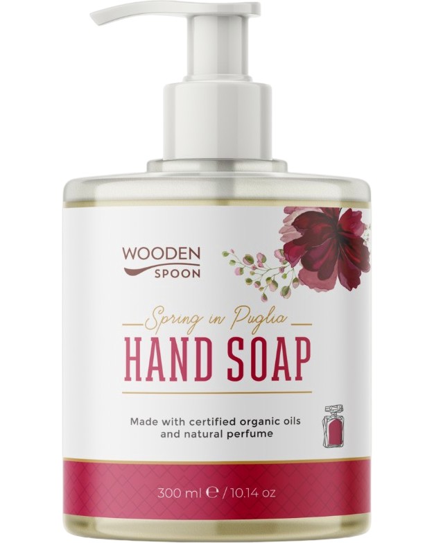 Wooden Spoon Spring in Puglia Hand Soap - ����� ����� �� ���� � ��������� �������� ������ - �����