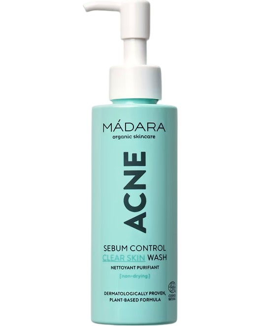 Madara Acne Sebum Control Clear Skin Wash - ��������� ������� ��� �� ���� �� ����� � ��������� ���� - ���