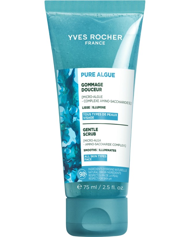 Yves Rocher Pure Algue Gentle Scrub - ����� ���������� �� ���� �� ����� ��� ���� �� ������� Pure Algue - �������