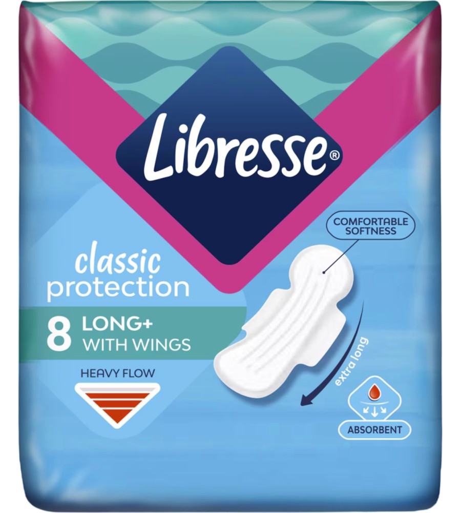 Libresse Classic Protection Long+ - 8 � 18 ���� ������ ��������� - ������ ���������
