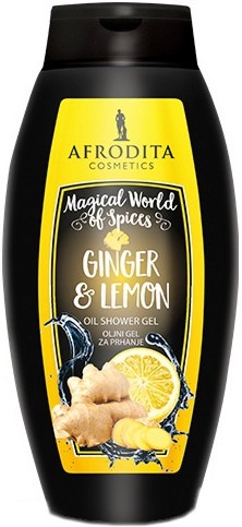 Afrodita Cosmetics Ginger & Lemon Oil Shower Gel -         -  