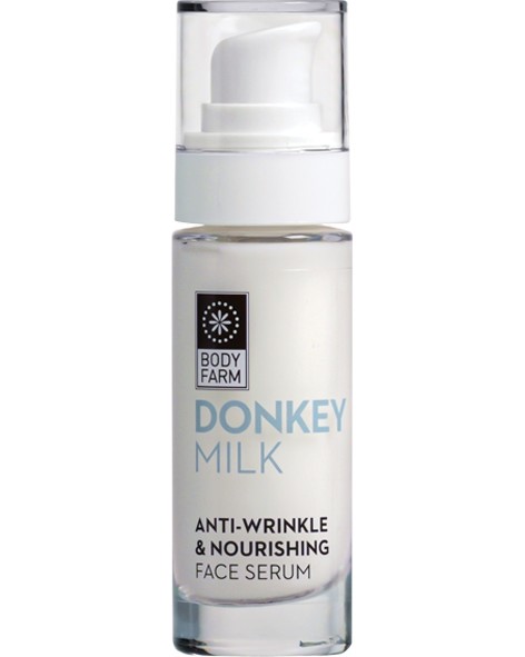 Body Farm Donkey Milk Anti-Wrinkle & Nourishing Face Serum -         Donkey Milk - 