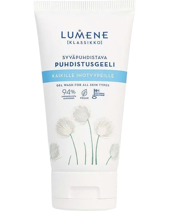 Lumene Klassikko Deep Purifying Gel Wash - ��������� ��� �� ���� �� ����� ��� ���� �� ������� Klassikko - ���