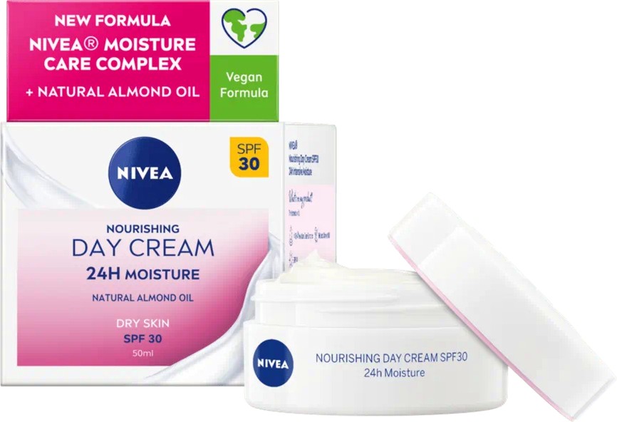 Nivea Essentials Nourishing Day Cream SPF 30 -         Essentials - 