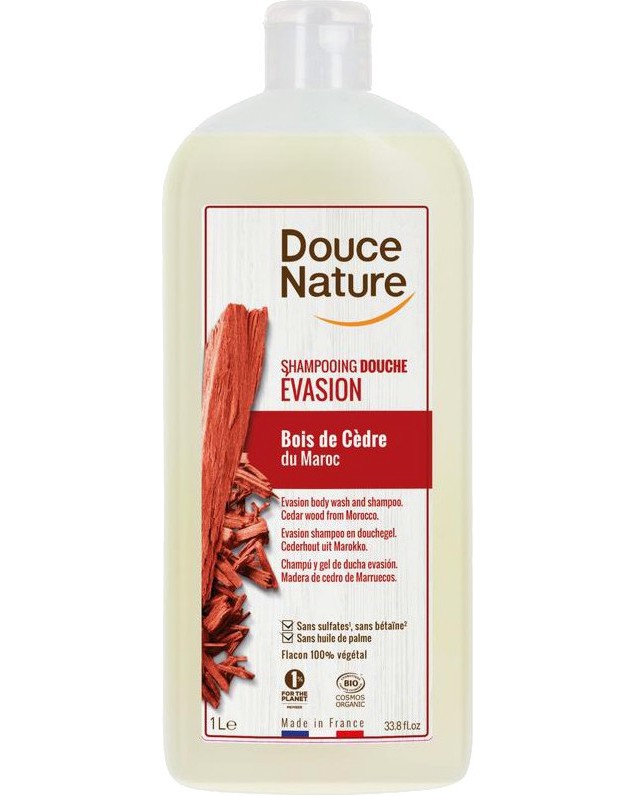 Douce Nature Cedarwood Shampoo & Shower Gel - ��� ������� � ��� ��� 2 � 1 � ������� ����� - �������