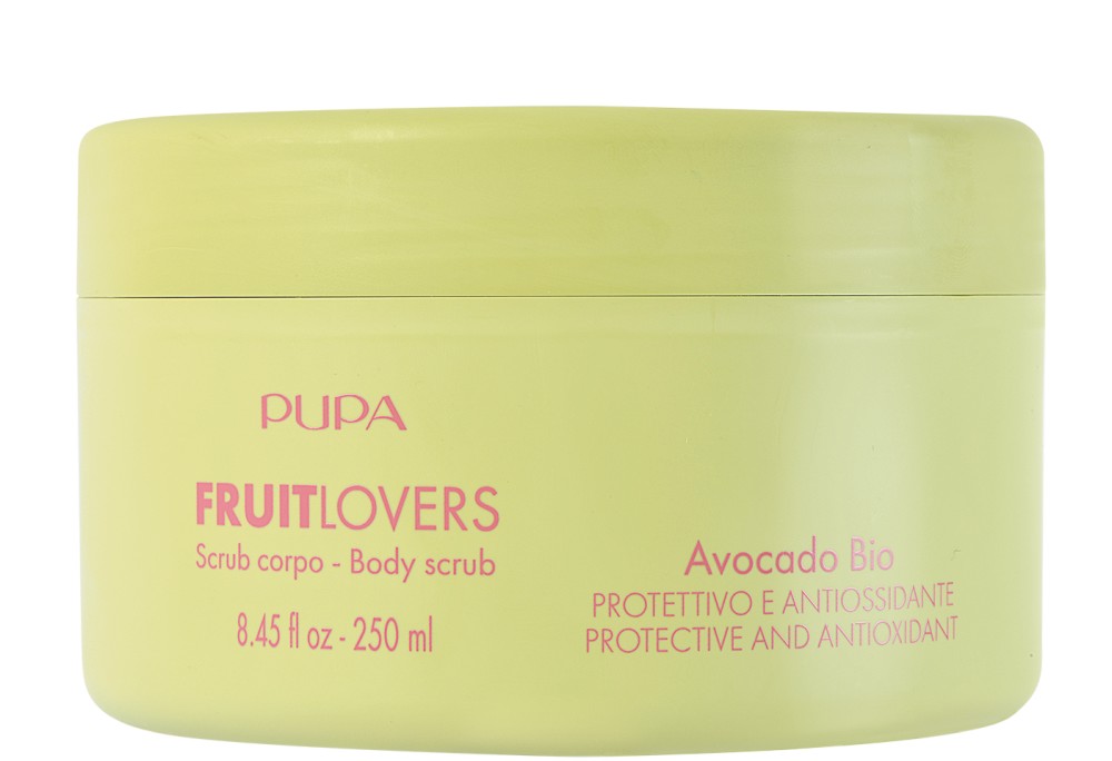 PUPA Milano Fruit Lovers Avocado Bio Body Scrub - ����� �� ���� � ��� ������� �� ������� Fruit Lovers - �������