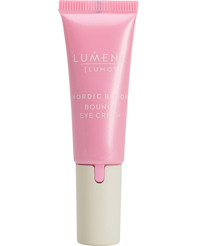 Lumene Lumo Nordic Bloom Bounce Eye Cream Lumene Lumo Nordic Bloom Bounce Eye Cream - Хидратиращ околоочен крем от серията Lumo - крем