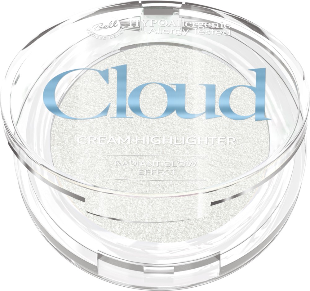 Bell HypoAllergenic In the Clouds Cloud Cream Highlighter Bell HypoAllergenic In the Clouds Cloud Cream Highlighter - Кремообразен хайлайтър за лице и тяло от серията In the Clouds - продукт
