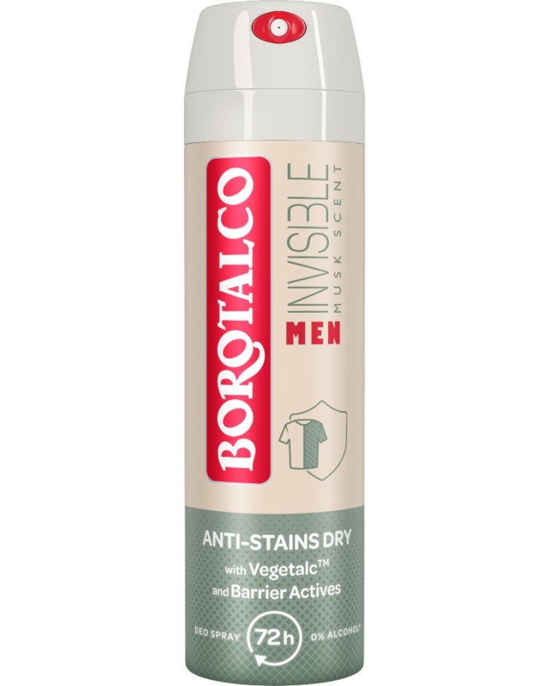 Borotalco Men Invisible Deo Spray -         Borotalco Men - 