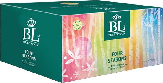 BEL London Four Seasons Nail Lacquer Gift Set -   24    - 