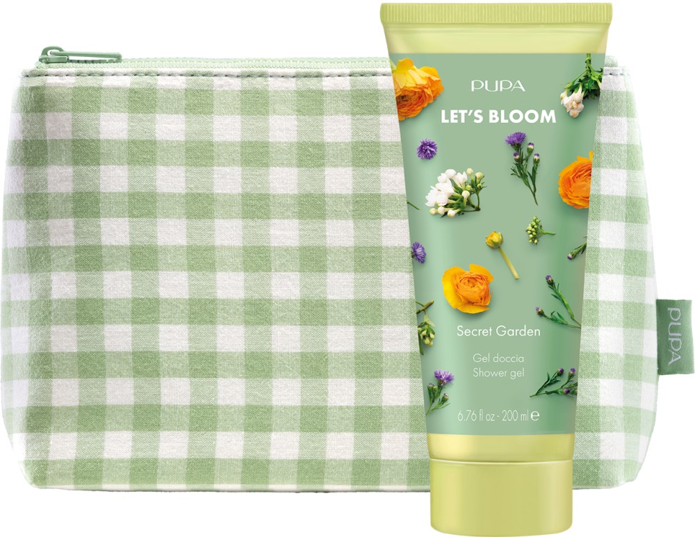 PUPA Milano Let's Bloom Secret Garden Shower Gel - �������� ��� ��� �� ���� � ������� �� ������� Let's Bloom - ��� ���
