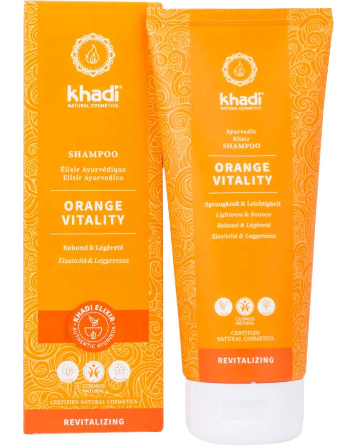 Khadi Orange Vitality Shampoo -      - 