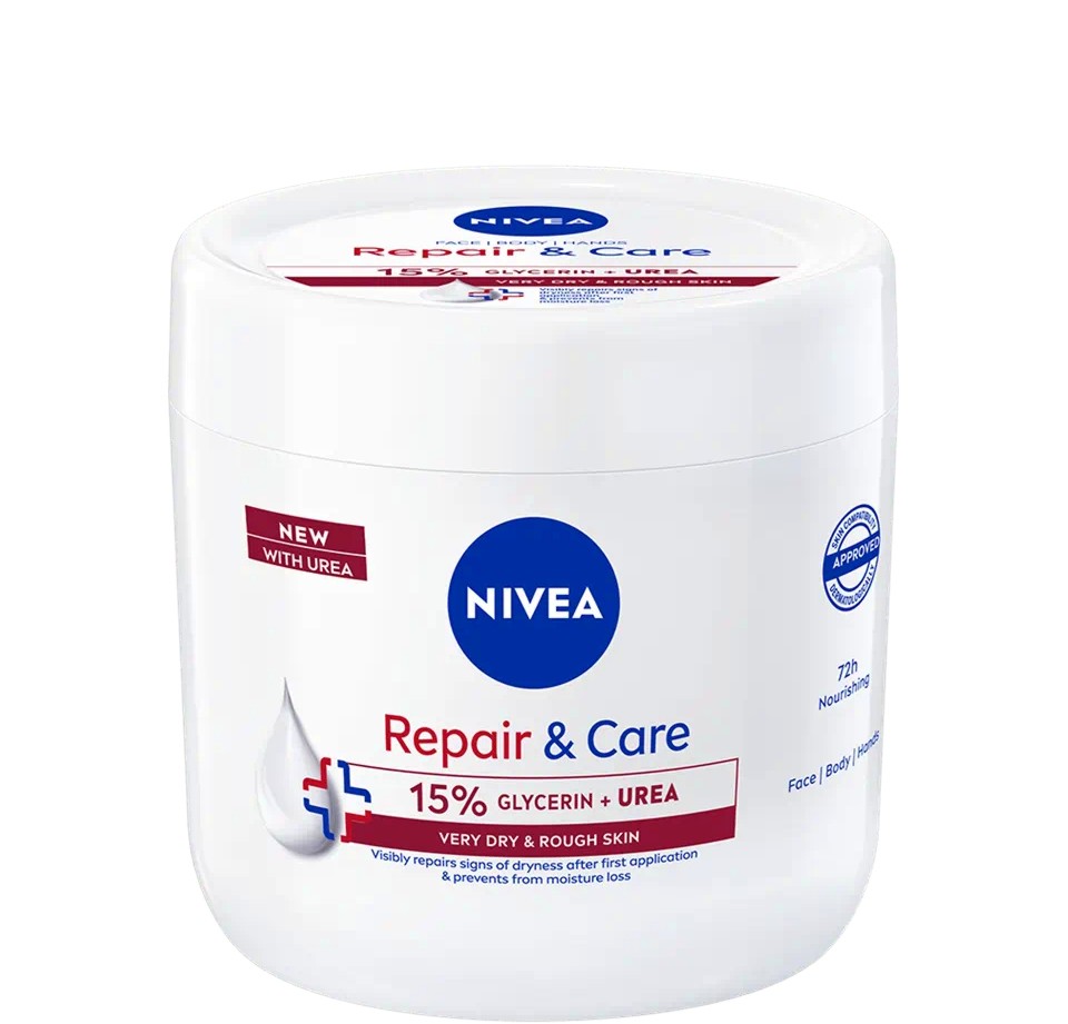 Nivea Repair & Care 15% Glycerin + Urea -        - 