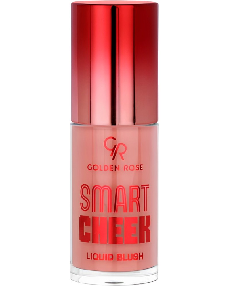 Golden Rose Smart Cheek Liquid Blush Golden Rose Smart Cheek Liquid Blush - Течен руж за лице със сияен завършек - руж