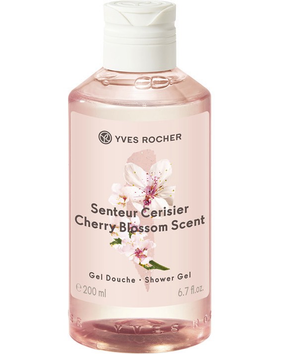 Yves Rocher Eau Fraiche Cherry Blossom Shower Gel -          Eau Fraiche -  