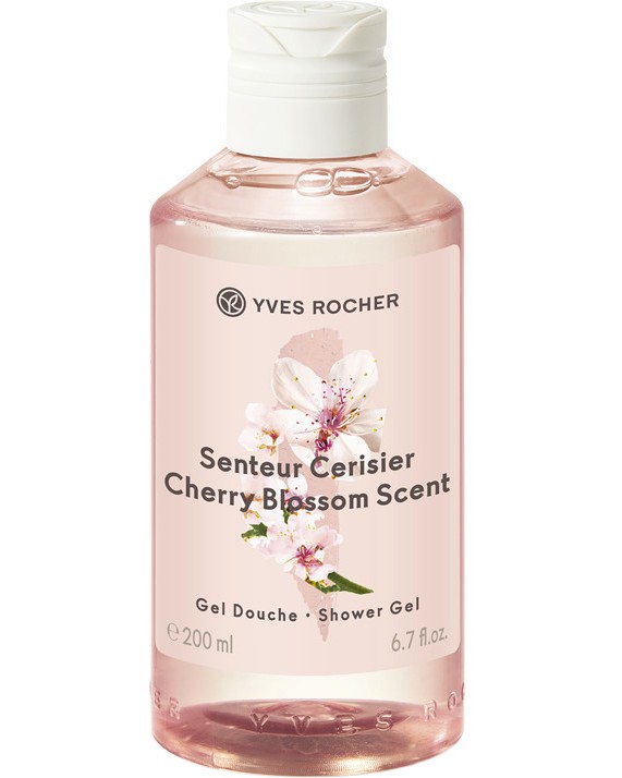 Yves Rocher Eau Fraiche Cherry Blossom Shower Gel - ��� ��� � ������ �� ������� ���� �� ������� Eau Fraiche - ��� ���