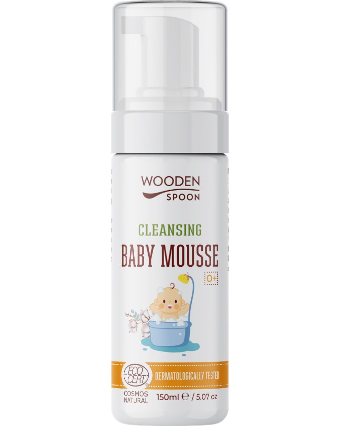 Wooden Spoon Cleansing Baby Mousse -     ,        - 