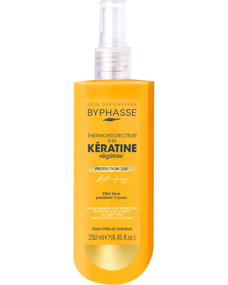 Byphasse Vegan Keratin Heat Protector Spray - ������������ ����� �� ���� � ���������� ������� �� ������� Sublime Protect Keratine - �������