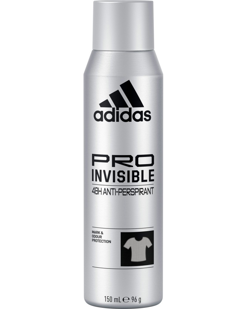 Adidas Men Pro Invisible Anti-Perspirant -        Pro Invisible - 