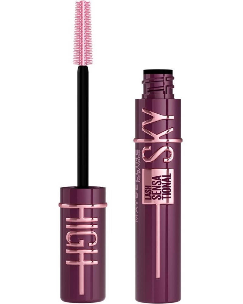 Maybelline Lash Sensational Sky High Burgundy Haze - ������� �� ������ � ����� ����� � ���� �������� - �������