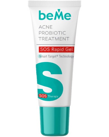 beMe Acne Probiotic Treatment SOS Rapid Gel beMe Acne Probiotic Treatment SOS Rapid Gel - Гел за лице против акне - гел