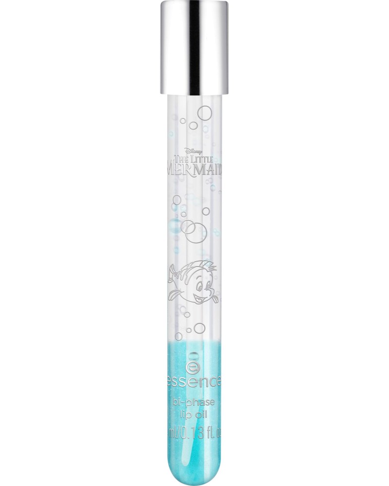 Essence Disney The Little Mermaid Bi-Phase Lip Oil - �������� ���� �� ����� � �������� ������� �� ������� Disney The Little Mermaid - ����