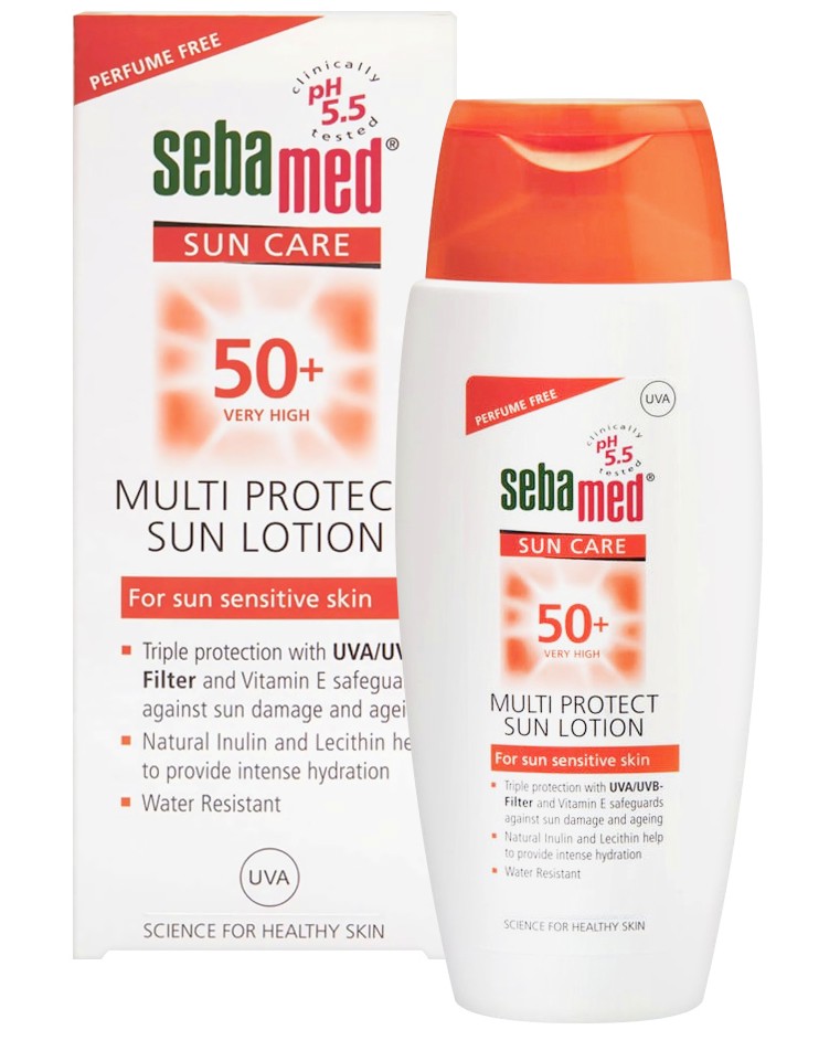 Sebamed Sun Care Multi Protect Sun Lotion SPF 50+ -        Sun Care - 