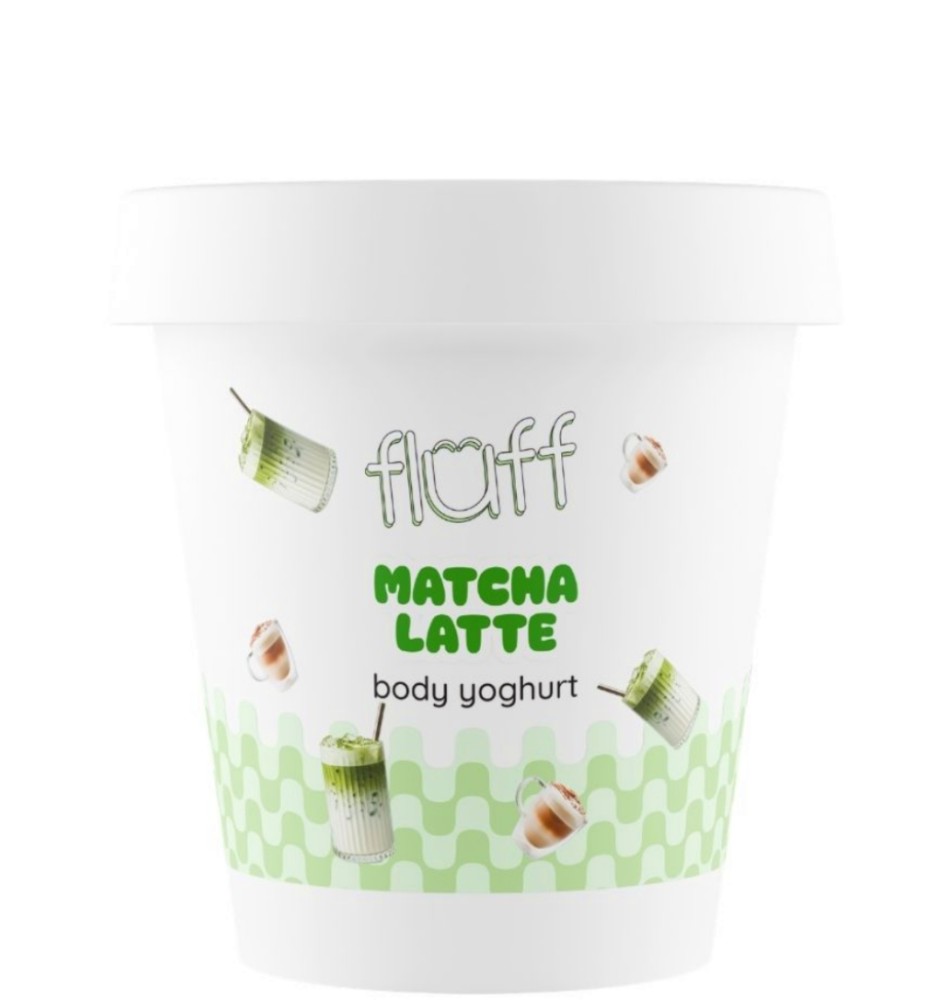 Fluff Superfood Matcha Latte Body Yogurt Fluff Superfood Matcha Latte Body Yogurt - Йогурт за тяло с аромат на матча лате - продукт