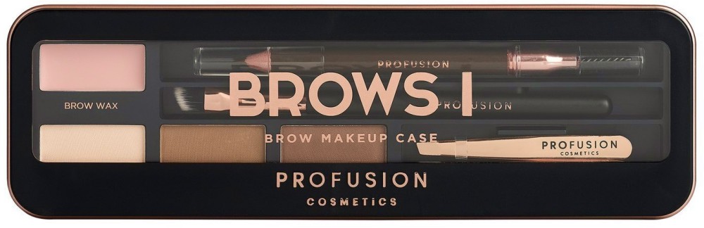 Profusion Cosmetics Brows I Brow Makeup Case -     ,    - 