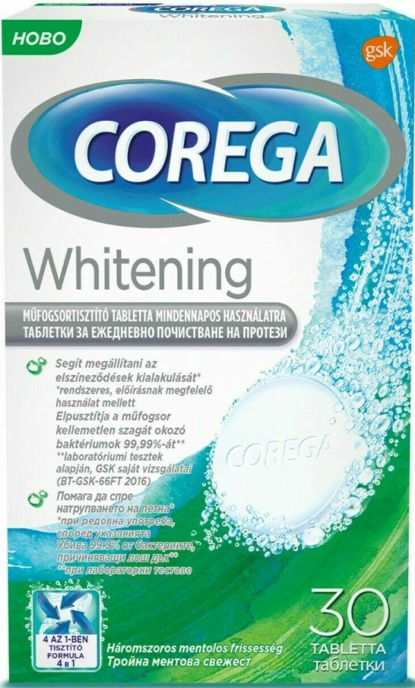 Corega Whitening Tabs -       - 