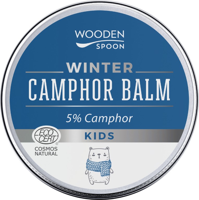 Wooden Spoon Winter Camphor Balm Wooden Spoon Winter Camphor Balm - Зимно масажно масло за деца с 5% камфор - масло