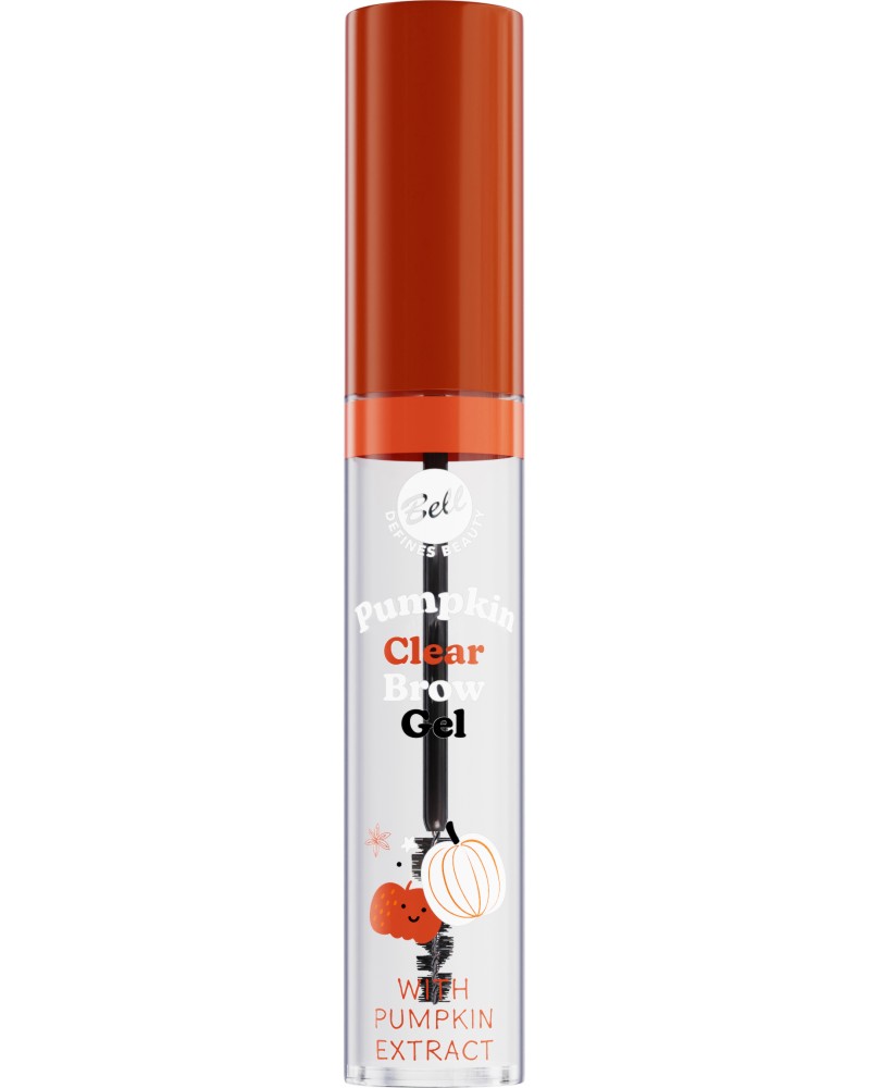 Bell Pumpkin Clear Brow Gel -          Spicy Pumpkin - 