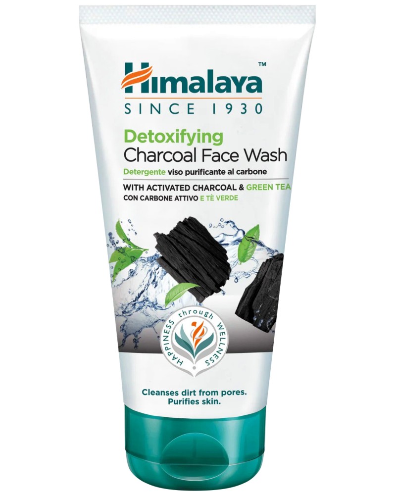 Himalaya Detoxifying Charcoal Face Wash -     - 