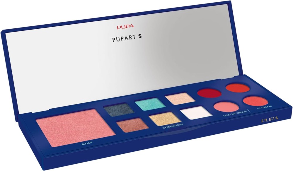 PUPA Milano Pupart S Make Up Palette 004 PUPA Milano Pupart S Make Up Palette 004 - Палитра с грим за лице - продукт