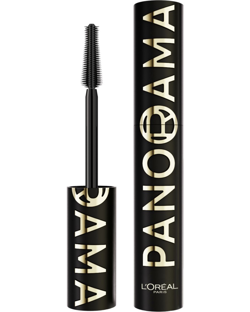 L'Oreal Panorama All Night Black Mascara L'Oreal Panorama All Night Black Mascara - Спирала за обемни и дълги мигли - спирала