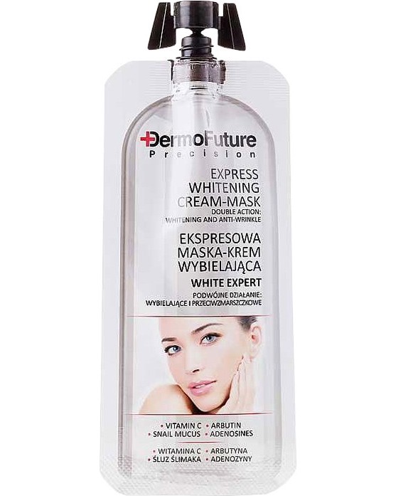 DermoFuture Express Whitening Cream-Mask -  -     - 