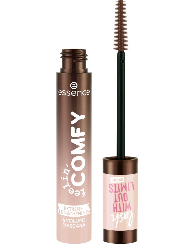 Essence Feelin' Comfy Lash Without Limits Brown Mascara - ������ ������� �� ������, ����� � ���������� ����� �� ������� Feelin' Comfy - �������