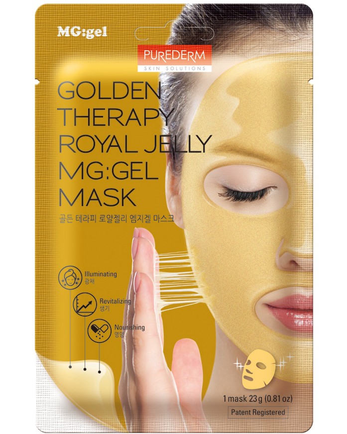 Purederm Golden Therapy Royal Jelly MG:gel Mask -          - 