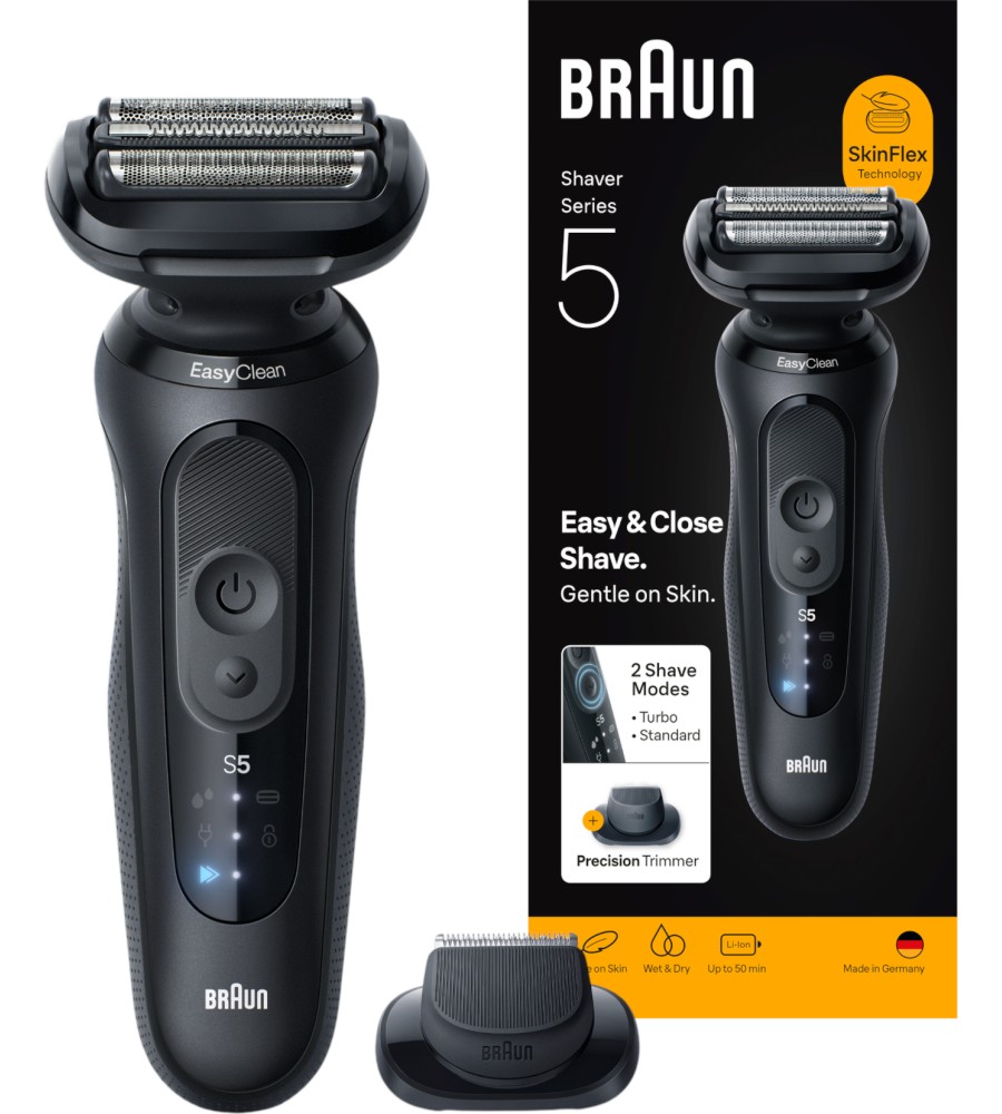 Braun Series 5 52-N1200S Electric Shaver - ������������ ������������� �� ���� � ������ ��������� - �������������