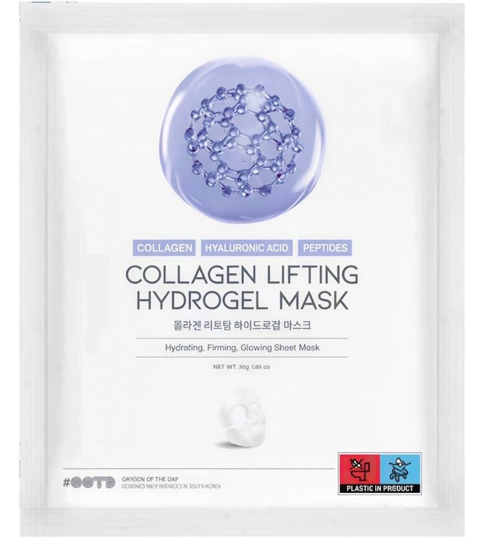 OOTD Beauty Collagen Lifting Hydrogel Mask OOTD Beauty Collagen Lifting Hydrogel Mask - Колагенова лифтинг хидрогел маска за лице - маска